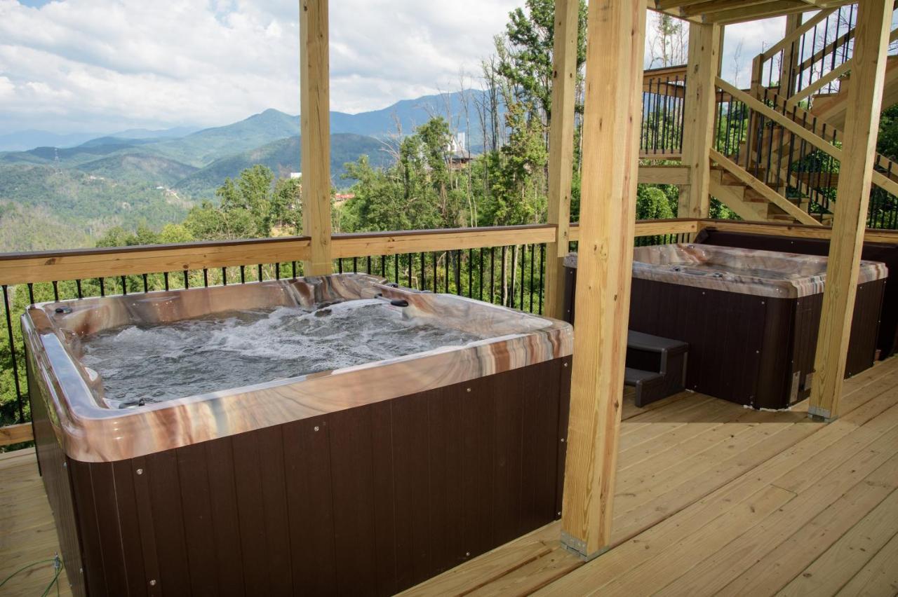 Mansion In The Sky Cabin Gatlinburg Exterior photo