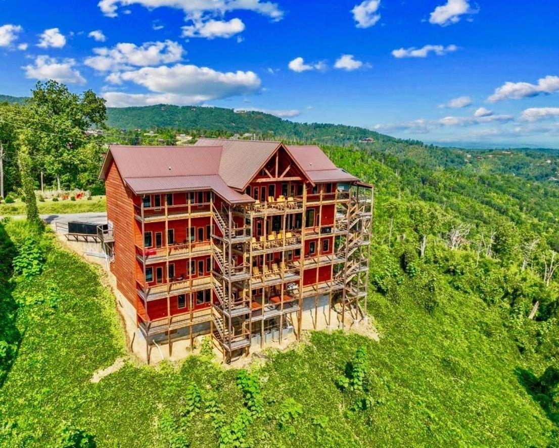 Mansion In The Sky Cabin Gatlinburg Exterior photo